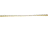 1940's Retro 1.37 CTW Ruby Diamond 14 Karat Gold Jarretière Buckle Link Bracelet Wilson's Estate Jewelry