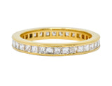Tiffany & Co. Vintage 1.20 CTW Diamond 18 Karat Gold Eternity Band Ring - Wilson's Estate Jewelry