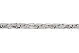 1980's Bulgari 2.40 CTW Diamond 18 Karat White Gold Trika Link Bracelet - Wilson's Estate Jewelry
