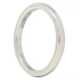 Van Cleef & Arpels Contemporary Platinum Wedding Stacking Band Ring