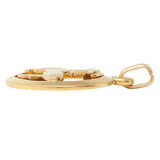 Cartier French 18 Karat Yellow Gold Capricorn Vintage Zodiac Charm Pendant
