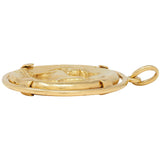 Van Cleef French 18 Karat Yellow Gold Taurus Vintage Zodiac Charm Pendant