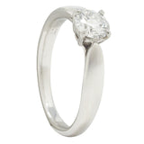 Tiffany & Co. 0.48 CTW Diamond Platinum Harmony Solitaire Engagement Ring GIA