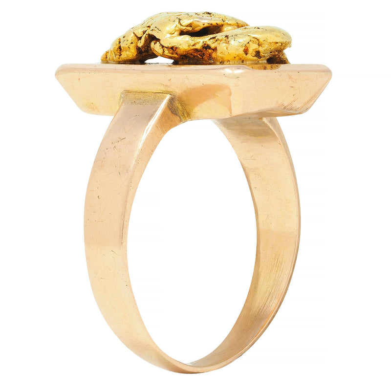 24 karat cheap rose gold ring