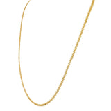 Victorian 18 Karat Yellow Gold Granulate Antique Fancy Chain Necklace