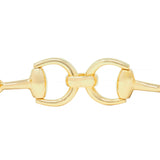 Gucci 18 Karat Yellow Gold Horsebit Vintage Link Bracelet
