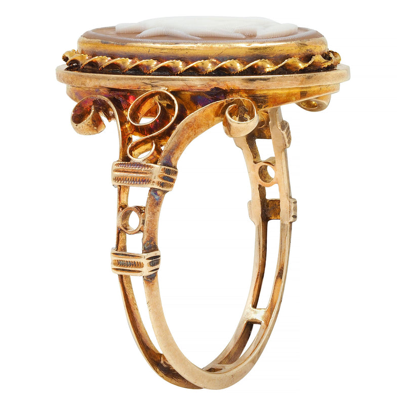 14k gold sale nike ring