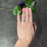 Vintage 2.35 CTW Diamond Platinum Flower Engagement Ring