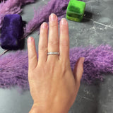 Contemporary 2.00 CTW Princess Cut Diamond Platinum Eternity Channel Band Ring