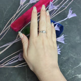 1936 Art Deco 1.34 CTW Old European Cut Diamond Platinum Engagement Ring