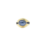 8.00CTS Sapphire & 18K Gold Vintage Ring Wilson's Estate Jewelry