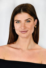 Contemporary 6.86 CTW Blue Sapphire Diamond 18 Karat Yellow Gold Drop Earrings Wilson's Estate Jewelry