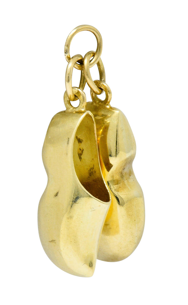1950's Mid-Century 14 Karat Gold Dutch Clog Charmcharm - Wilson's Estate Jewelry