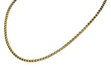Victorian 10 Karat Gold 17 Inch Chain NecklaceNecklace - Wilson's Estate Jewelry