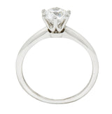Tiffany & Co. 1.35 CTW Diamond Platinum Solitaire Engagement Ring Wilson's Estate Jewelry