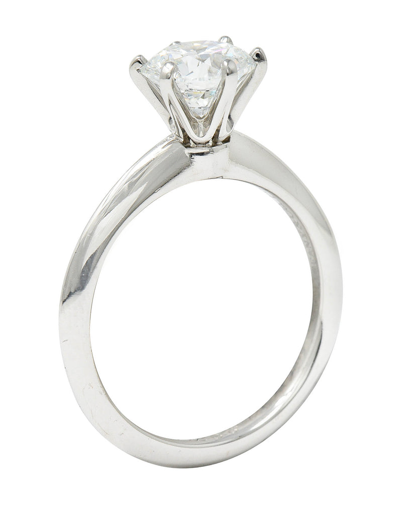 Evergreen Solitaire Ring (MT7886) - 1.7ct Old European Cut Diamond - megan  thorne