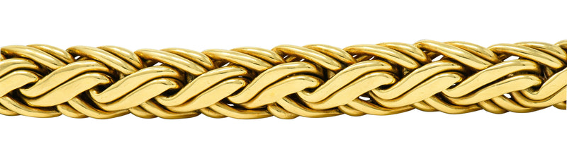 Tiffany & Co. 1980's Vintage 18 Karat Gold Wheat Chain Braceletbracelet - Wilson's Estate Jewelry