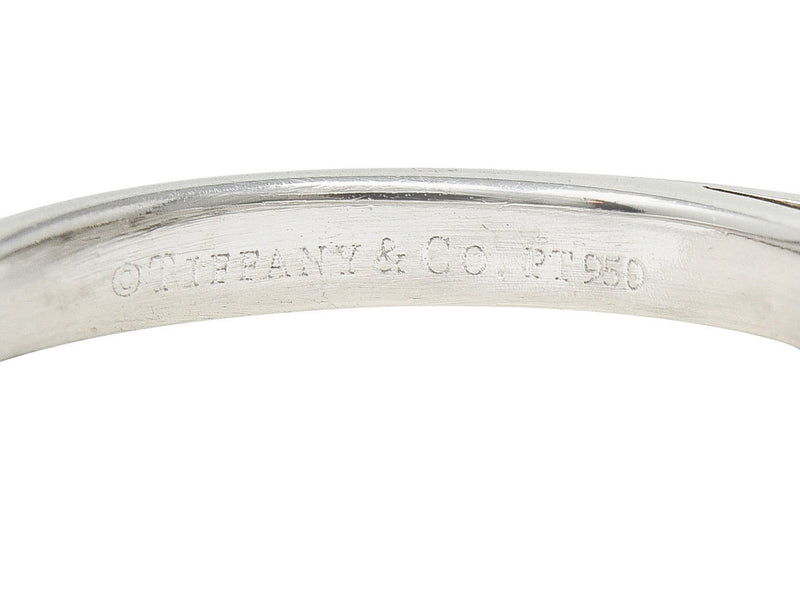 Tiffany & Co. 1.90 CTW Diamond Platinum Three Stone RingRing - Wilson's Estate Jewelry