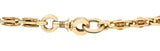 1890's Victorian 14 Karat Gold Chain Link Lariat NecklaceNecklace - Wilson's Estate Jewelry