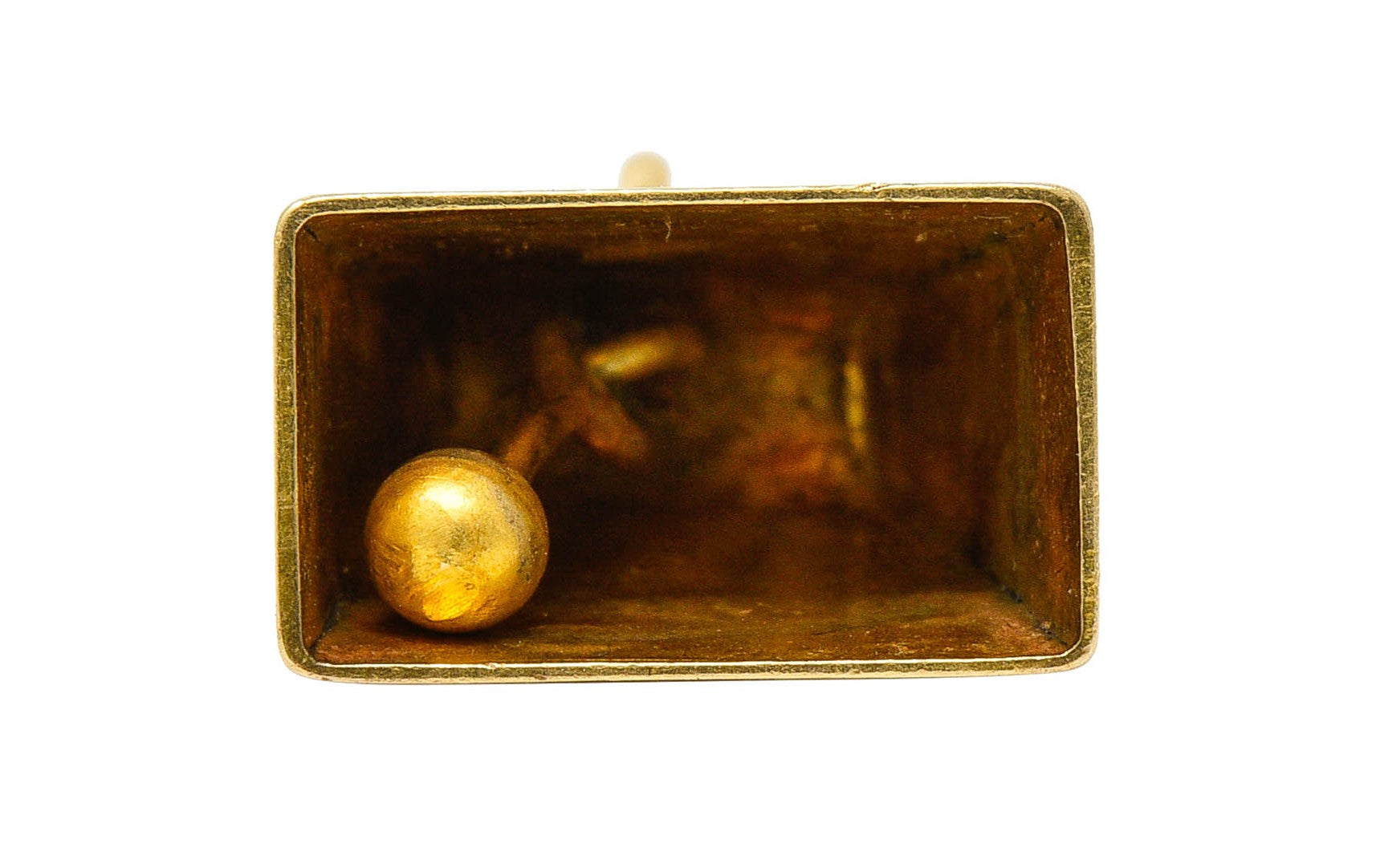 Sloan & Co. Retro 14 Karat Gold Bell Charmcharm - Wilson's Estate Jewelry