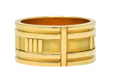 1995 Tiffany & Co. 18 Karat Gold Unisex 12MM Atlas Band RingRing - Wilson's Estate Jewelry