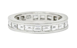 Tiffany & Co. 1.68 CTW Diamond Platinum Channel Eternity Band Wilson's Estate Jewelry