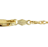 Contemporary 14 Karat Yellow Gold Spiga Rope Chain Necklace Wilson's Estate Jewelry