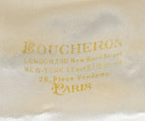 Boucheron Paris Diamond Emerald Citrine Amethyst 18 Karat Gold Flower Ear-Clip EarringsEarrings - Wilson's Estate Jewelry