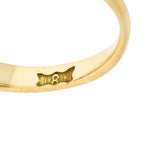 Edwardian 1.54 CTW Emerald Old European Cut Diamond 18 Karat Yellow Gold Antique Cluster Ring Wilson's Estate Jewelry