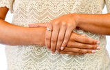 Retro 1.45 CTW Emerald Cut Diamond Platinum Lovebright Engagement Ring GIA - Wilson's Estate Jewelry