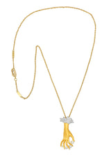 Carrera Y Carrera 1.05 CTW Diamond 18 Karat Two-Tone Gold Las Manos Hand Pendant NecklaceNecklace - Wilson's Estate Jewelry