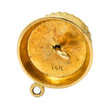 1950's 14 Karat Gold Articulated Candle Birthday Cake Charmcharm - Wilson's Estate Jewelry