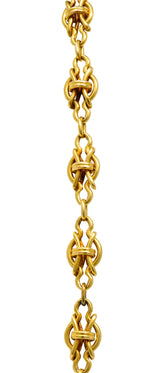 Victorian 18 Karat Gold 29 Inch Long Chain Necklace Circa 1900Necklace - Wilson's Estate Jewelry
