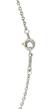 Elsa Peretti Tiffany & Co. Onyx Platinum Touchstone Pendant NecklaceNecklace - Wilson's Estate Jewelry