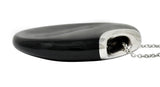 Elsa Peretti Tiffany & Co. Onyx Platinum Touchstone Pendant NecklaceNecklace - Wilson's Estate Jewelry
