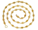 Victorian 18 Karat Gold 29 Inch Long Chain Necklace Circa 1900Necklace - Wilson's Estate Jewelry