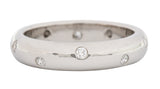 Tiffany & Co. Diamond Platinum Unisex Etoile Band RingRing - Wilson's Estate Jewelry