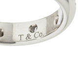 Tiffany & Co. Diamond Platinum Unisex Etoile Band RingRing - Wilson's Estate Jewelry