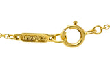 Tiffany & Co. Lapis Lazuli 18 Karat Gold Cross My Heart NecklaceNecklace - Wilson's Estate Jewelry