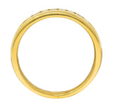 Modern 0.25 CTW Diamond 14 Karat Gold Men's Channel BandRing - Wilson's Estate Jewelry