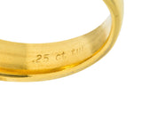 Modern 0.25 CTW Diamond 14 Karat Gold Men's Channel BandRing - Wilson's Estate Jewelry