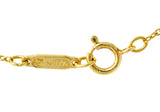 Tiffany & Co. Polished 18 Karat Gold Cross My Heart NecklaceNecklace - Wilson's Estate Jewelry