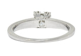 J.R. Wood & Sons. Retro 0.51 CTW Diamond Platinum Engagement RingRing - Wilson's Estate Jewelry