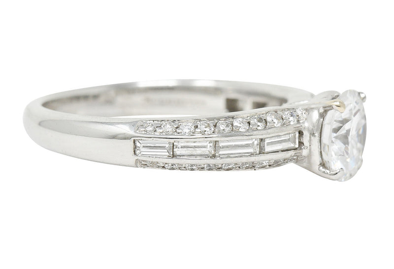 Picchiotti 1.96 CTW Diamond 18 Karat White Gold Engagement Ring GIARing - Wilson's Estate Jewelry