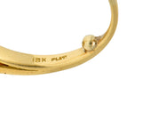 Oscar Heyman J.E. Caldwell Ruby Diamond 18 Karat Gold Platinum Cluster Ring GIARing - Wilson's Estate Jewelry
