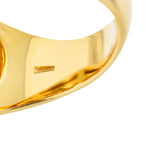 Bulgari 18 Karat Tri-Colored Gold Pyramide Band RingRing - Wilson's Estate Jewelry