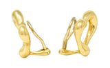 Elsa Peretti Tiffany & Co. 18 Karat Gold Open Heart Ear-Clip EarringsEarrings - Wilson's Estate Jewelry