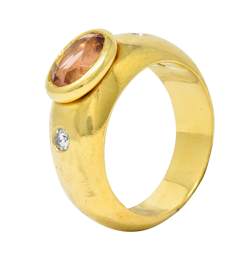 Mens imperial deals topaz ring