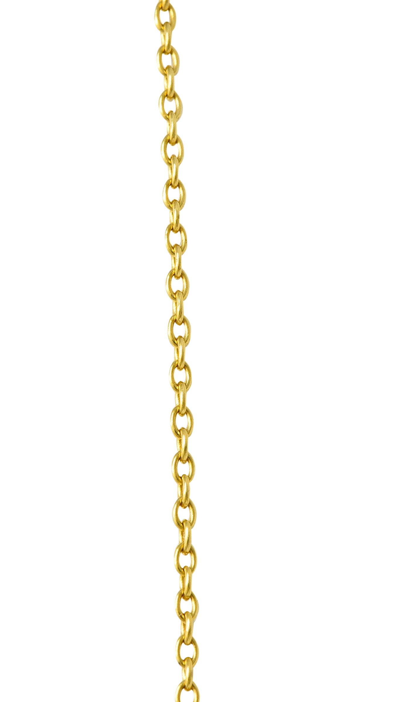 1990's Tiffany & Co. Vintage 18 Karat Gold Bow Pendant Necklace - Wilson's Estate Jewelry
