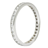 Art Deco 1.00 CTW Diamond Platinum Eternity Band RingRing - Wilson's Estate Jewelry
